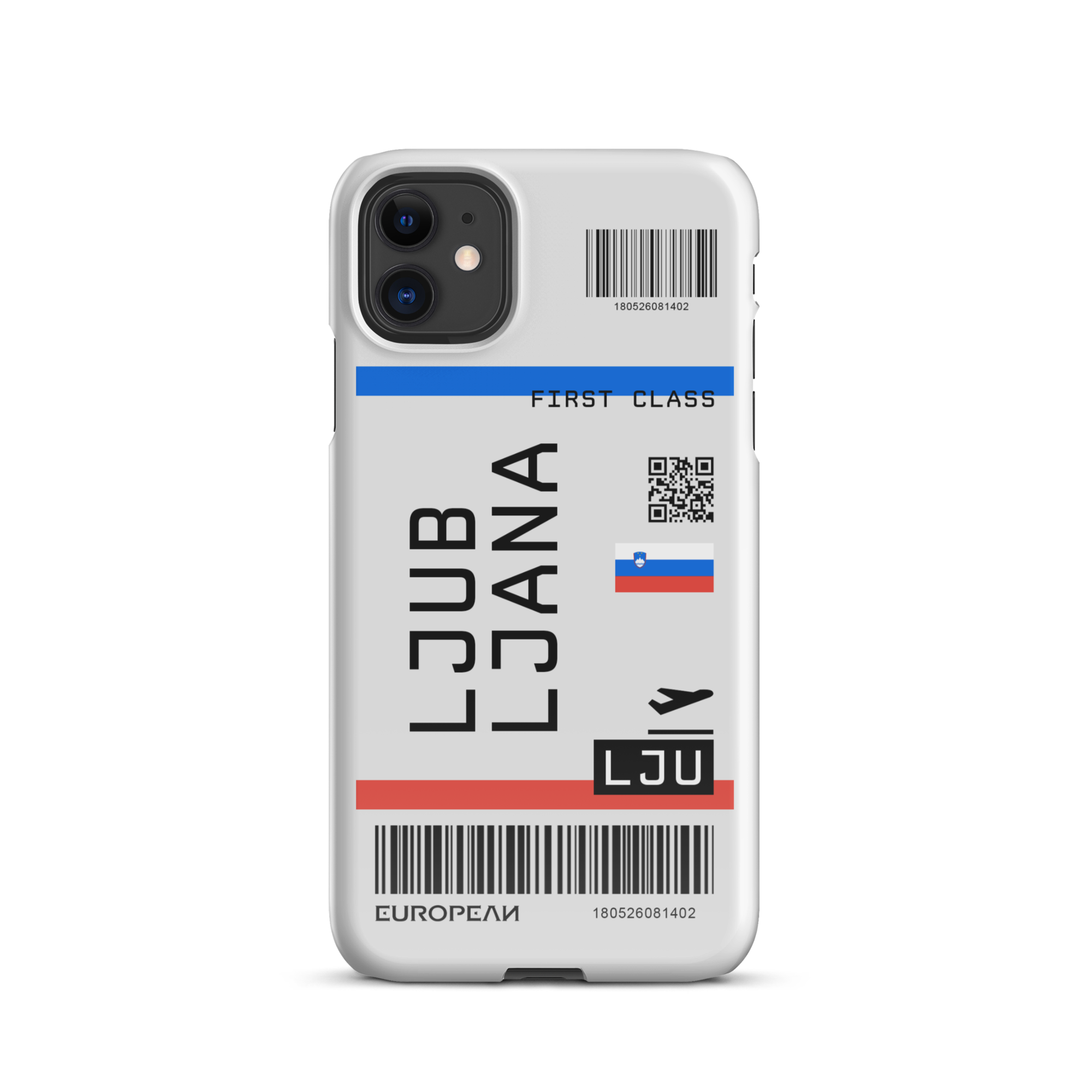 Ljubljana Ticket iPhone Case