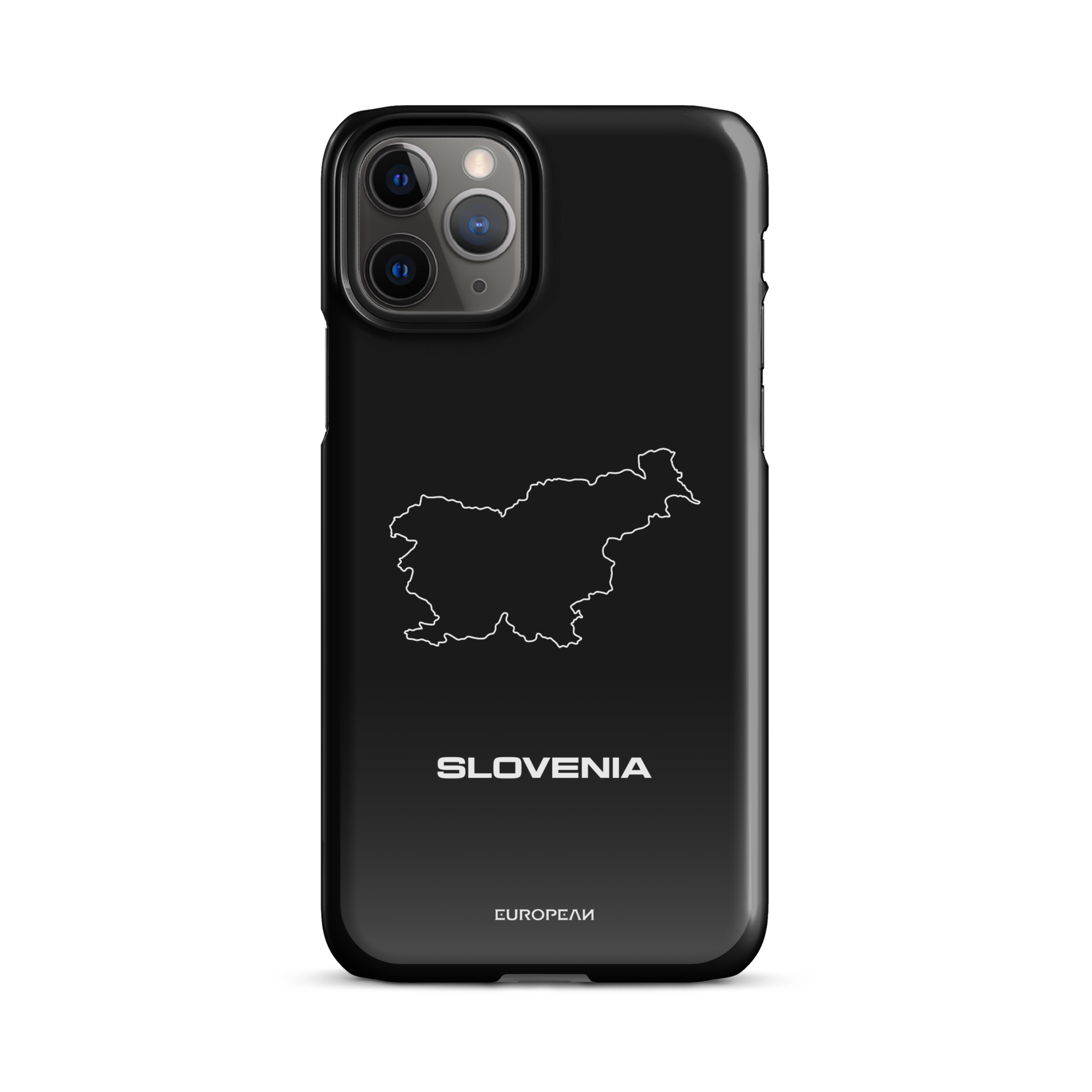 Slovenia Map Outline iPhone Case