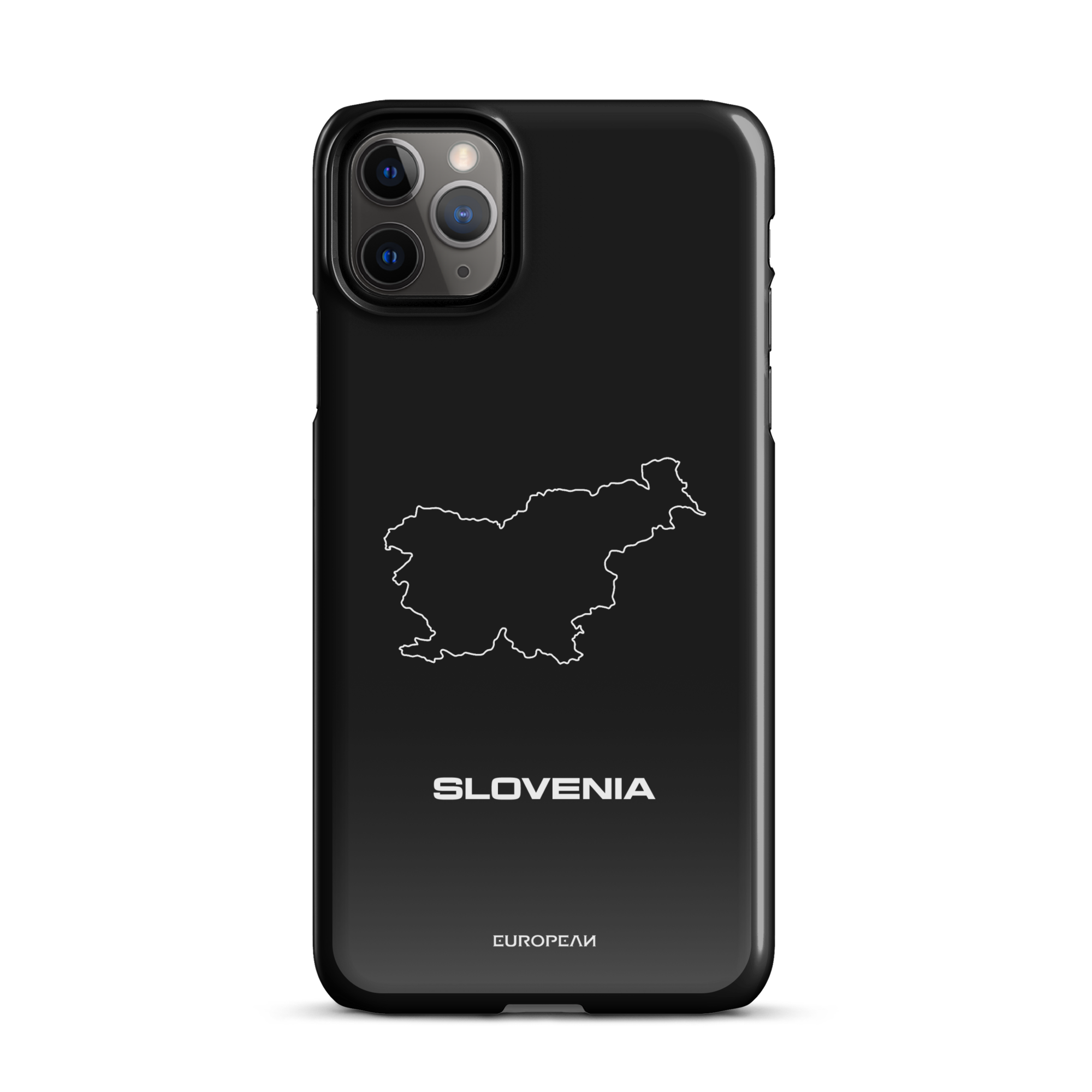 Slovenia Map Outline iPhone Case