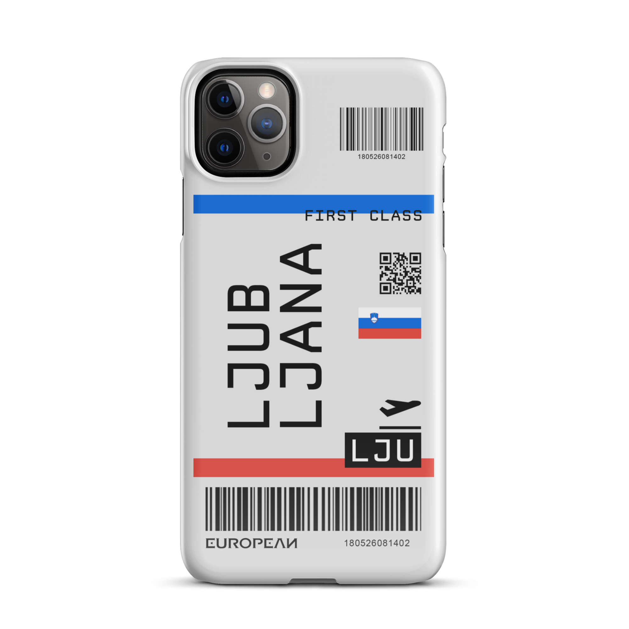 Ljubljana Ticket iPhone Case