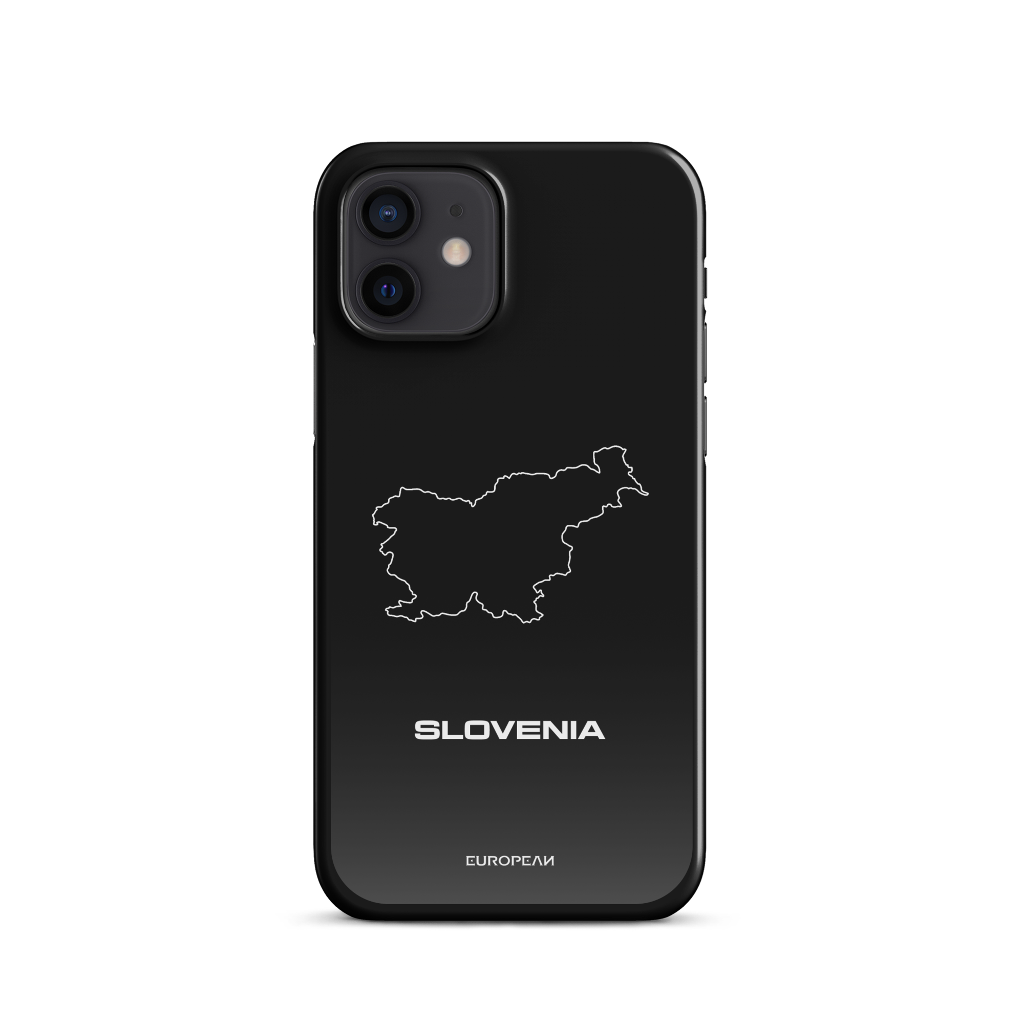 Slovenia Map Outline iPhone Case