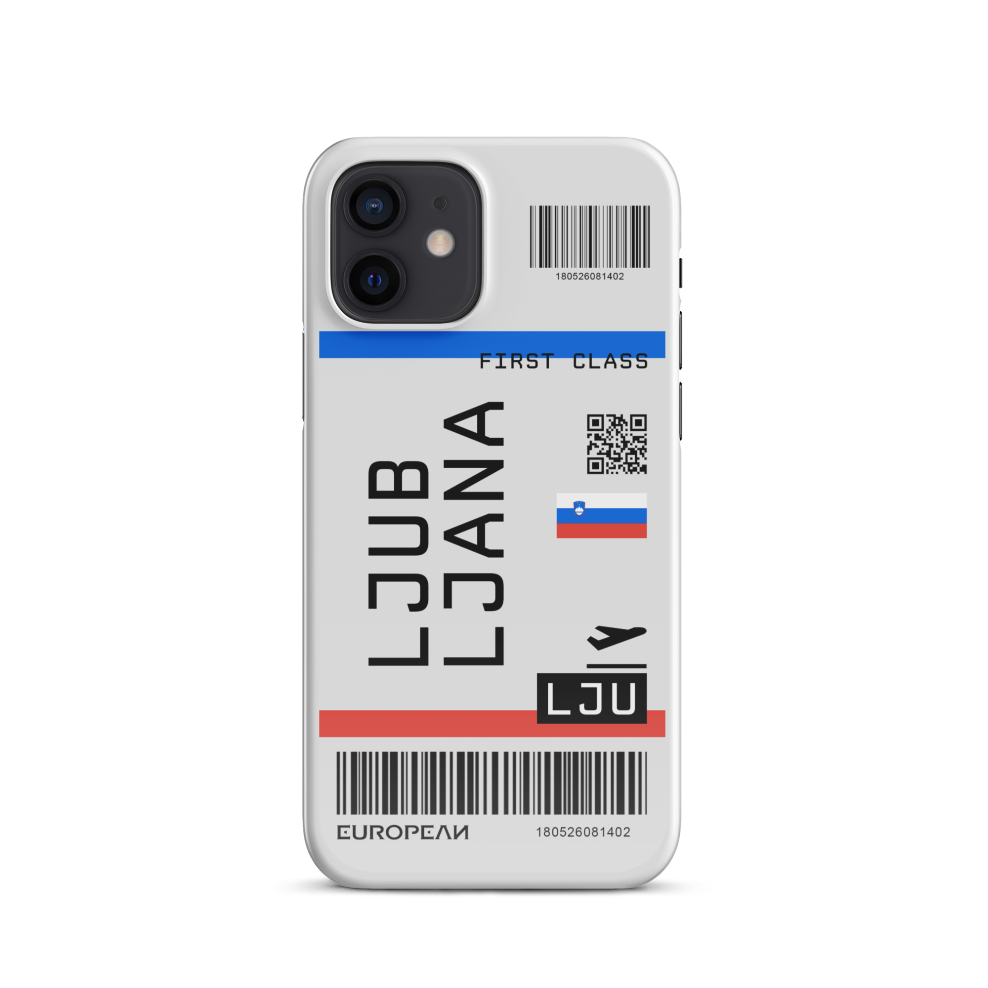 Ljubljana Ticket iPhone Case