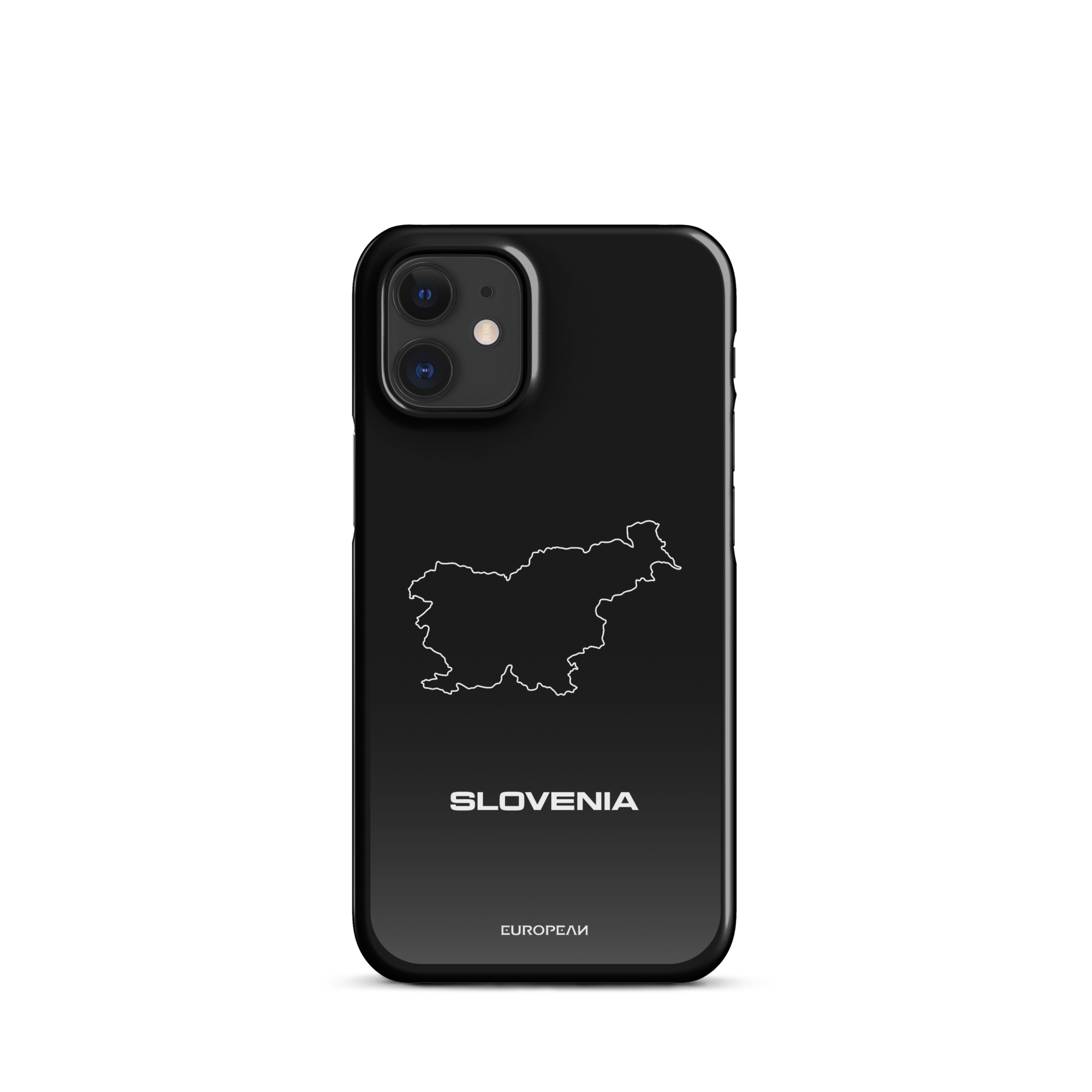 Slovenia Map Outline iPhone Case