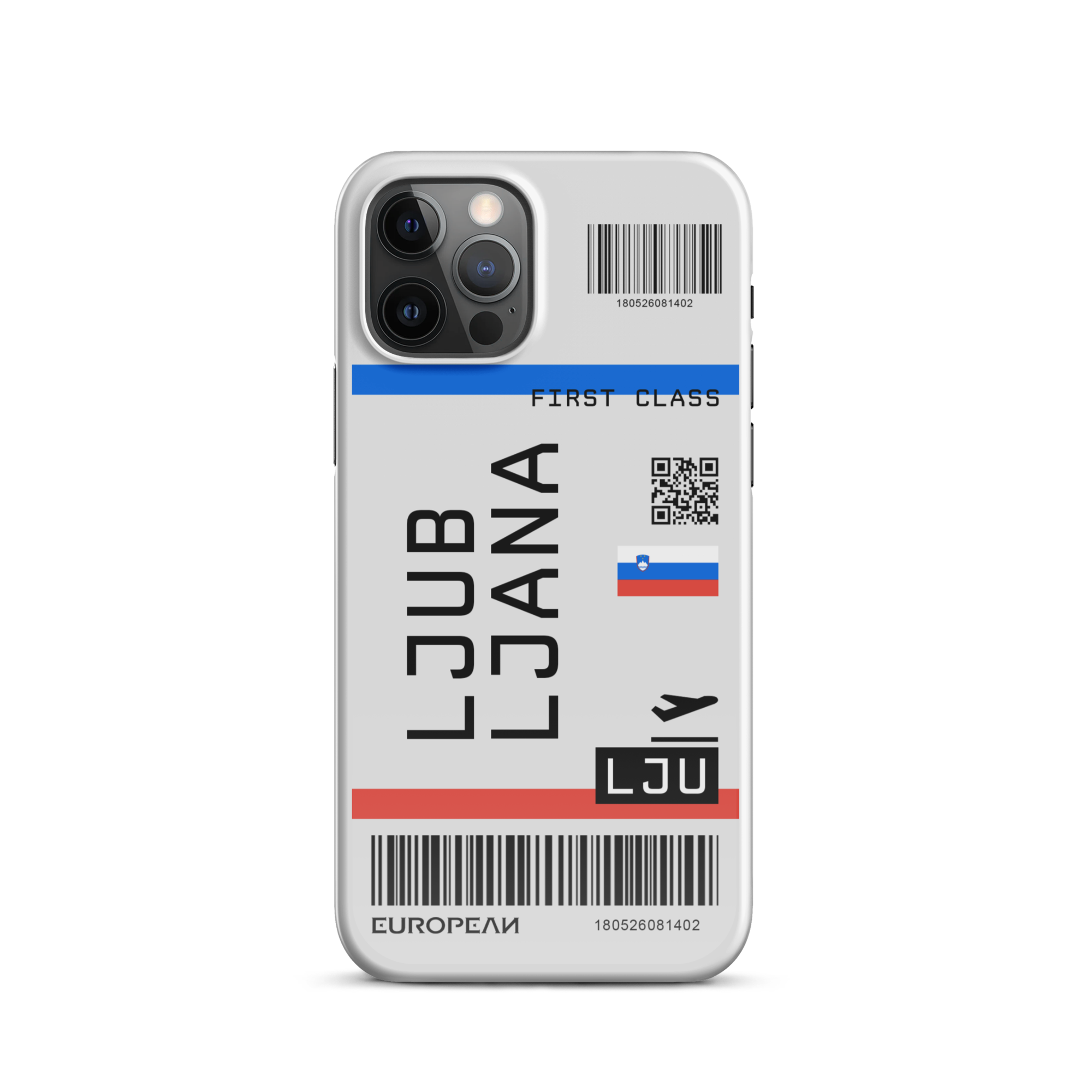 Ljubljana Ticket iPhone Case