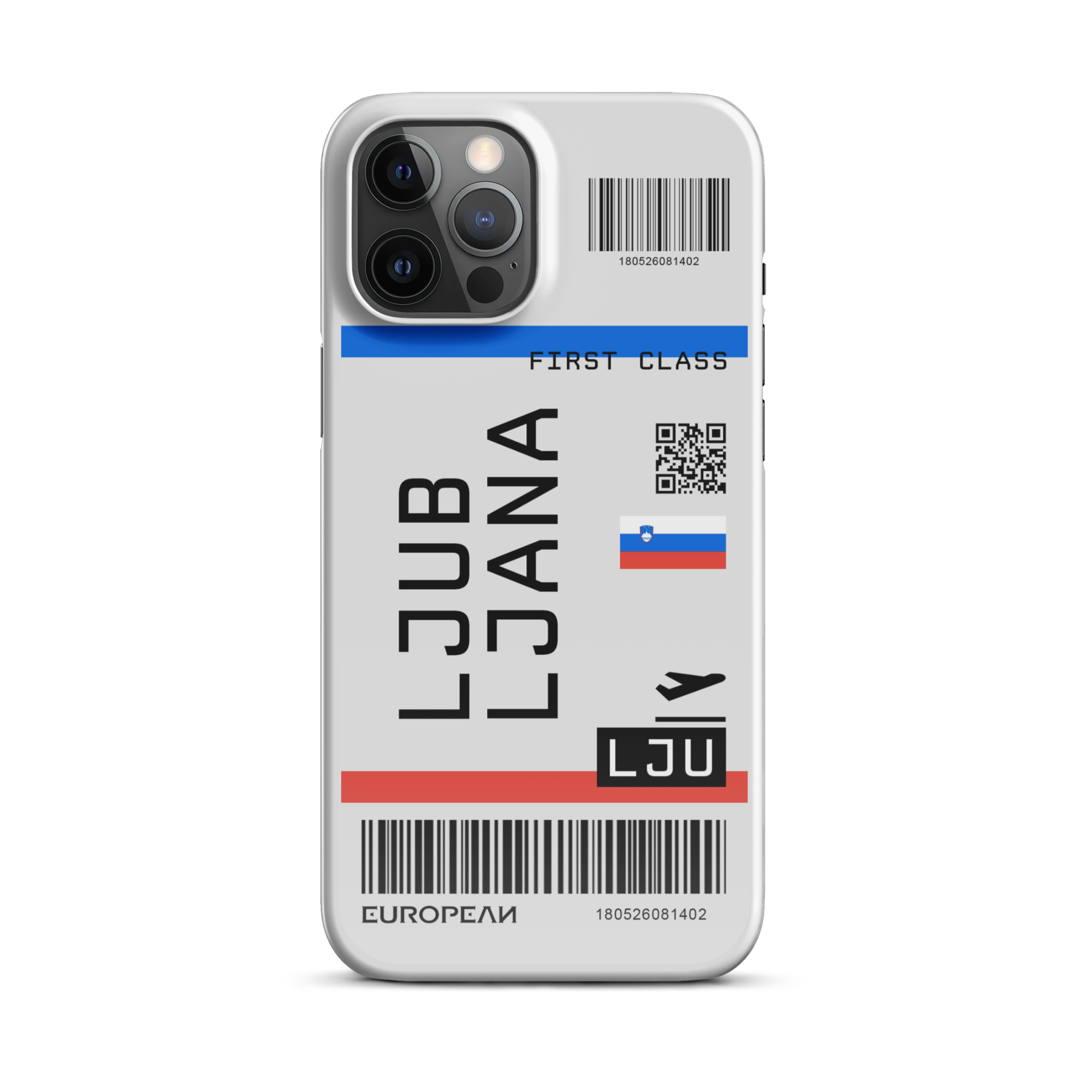 Ljubljana Ticket iPhone Case