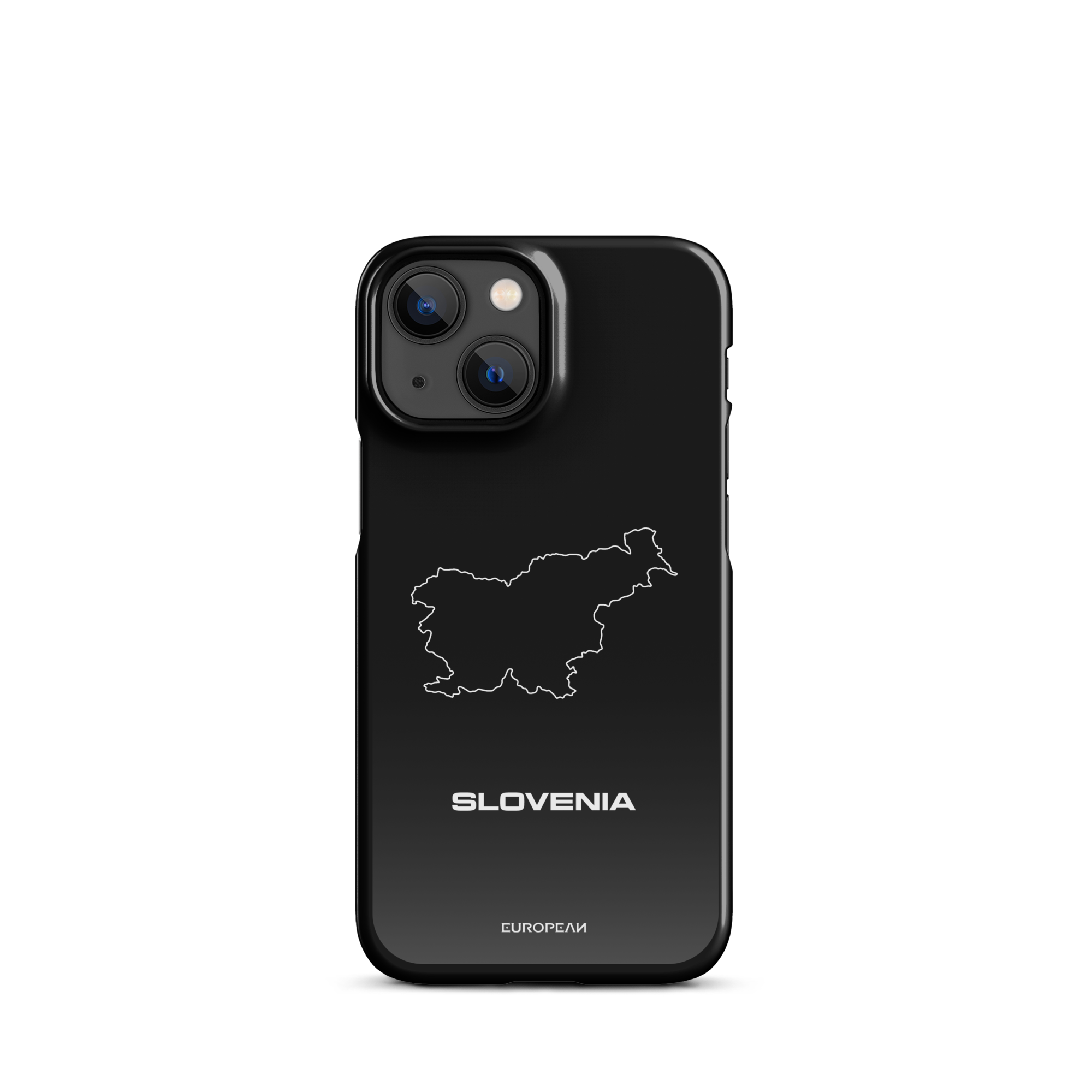 Slovenia Map Outline iPhone Case