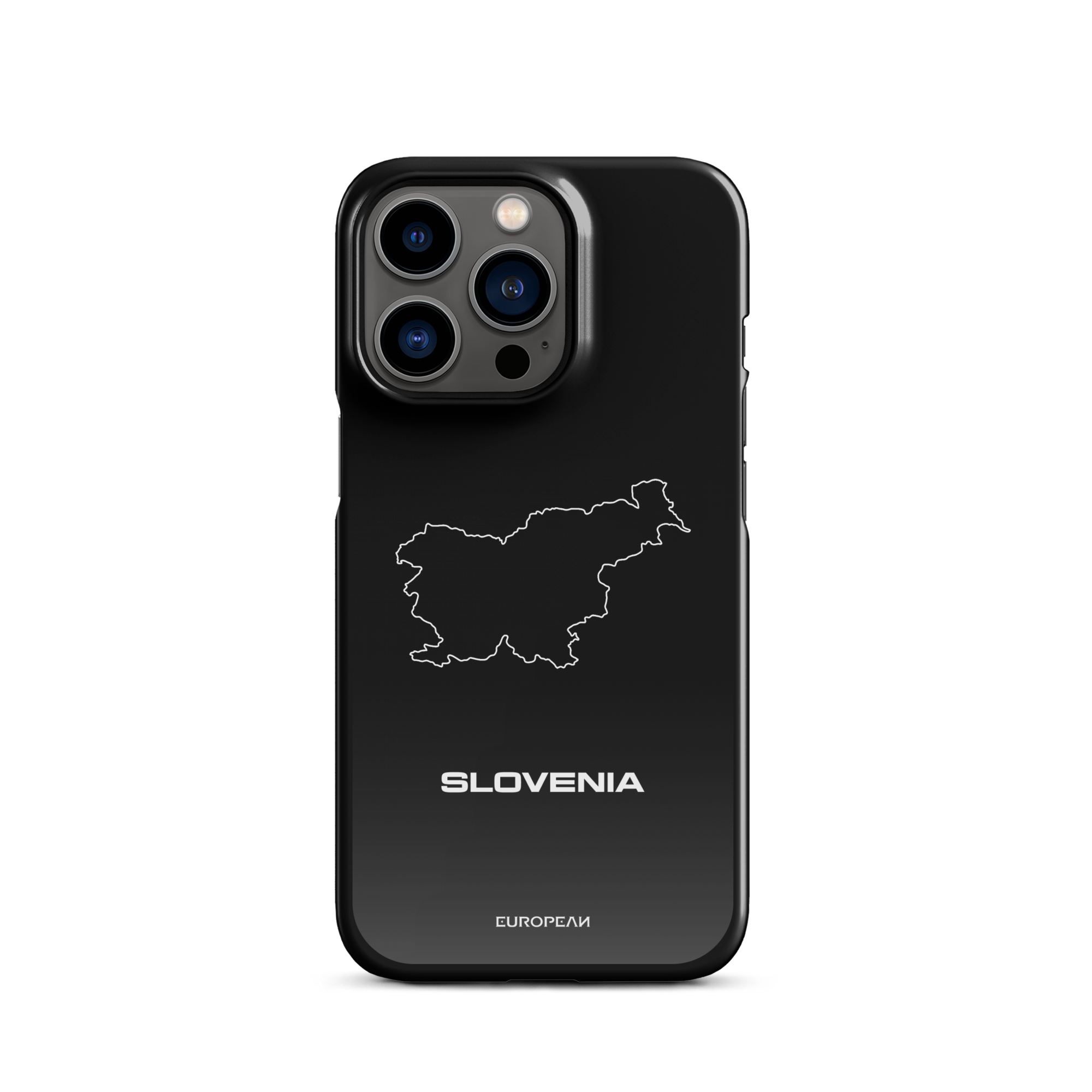 Slovenia Map Outline iPhone Case