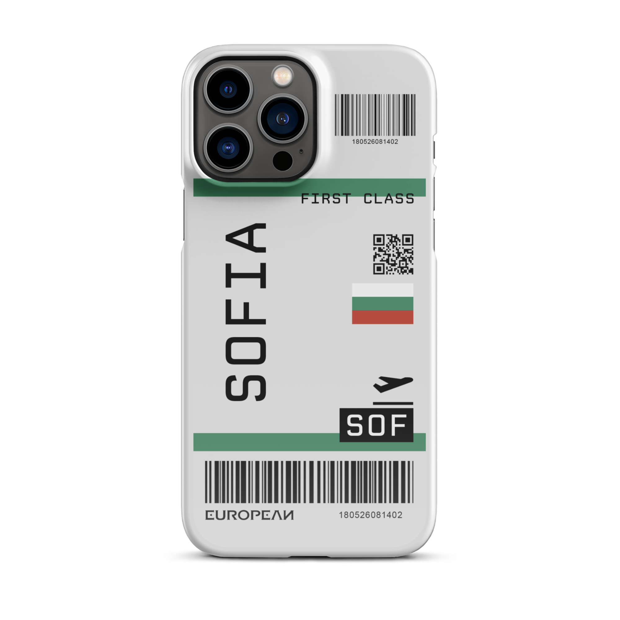 Sofia Ticket iPhone Case