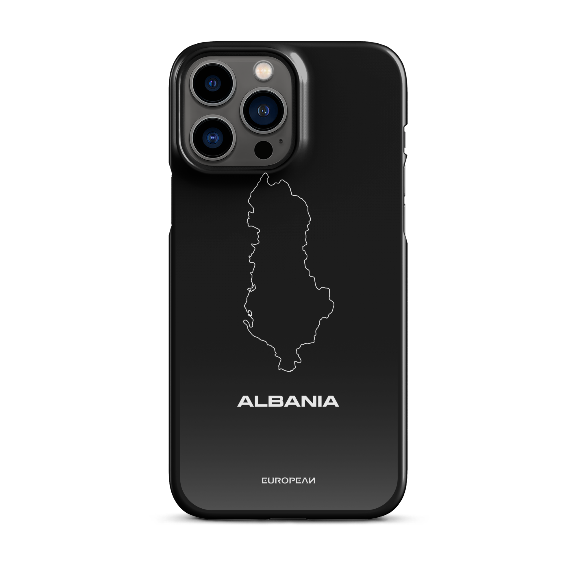 Albania Map Outline iPhone Case