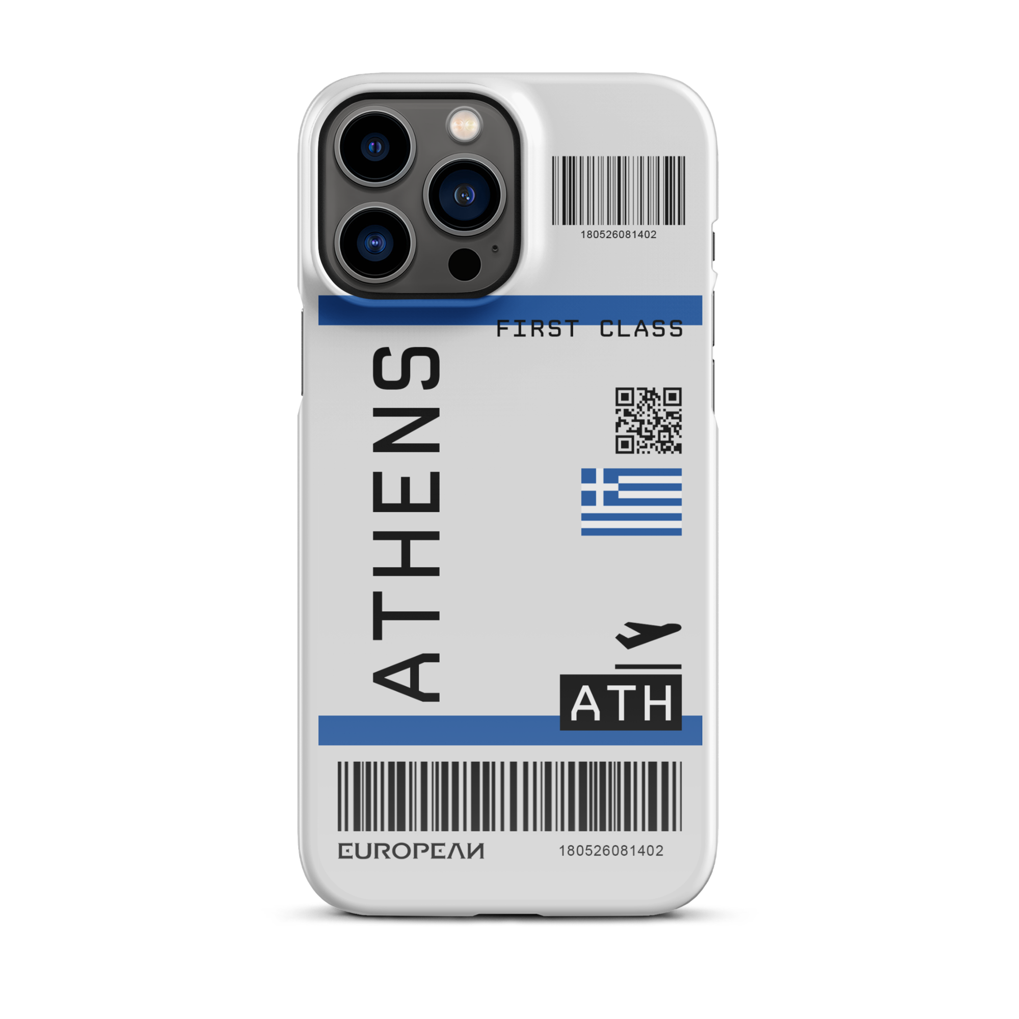 Athens Ticket iPhone Case