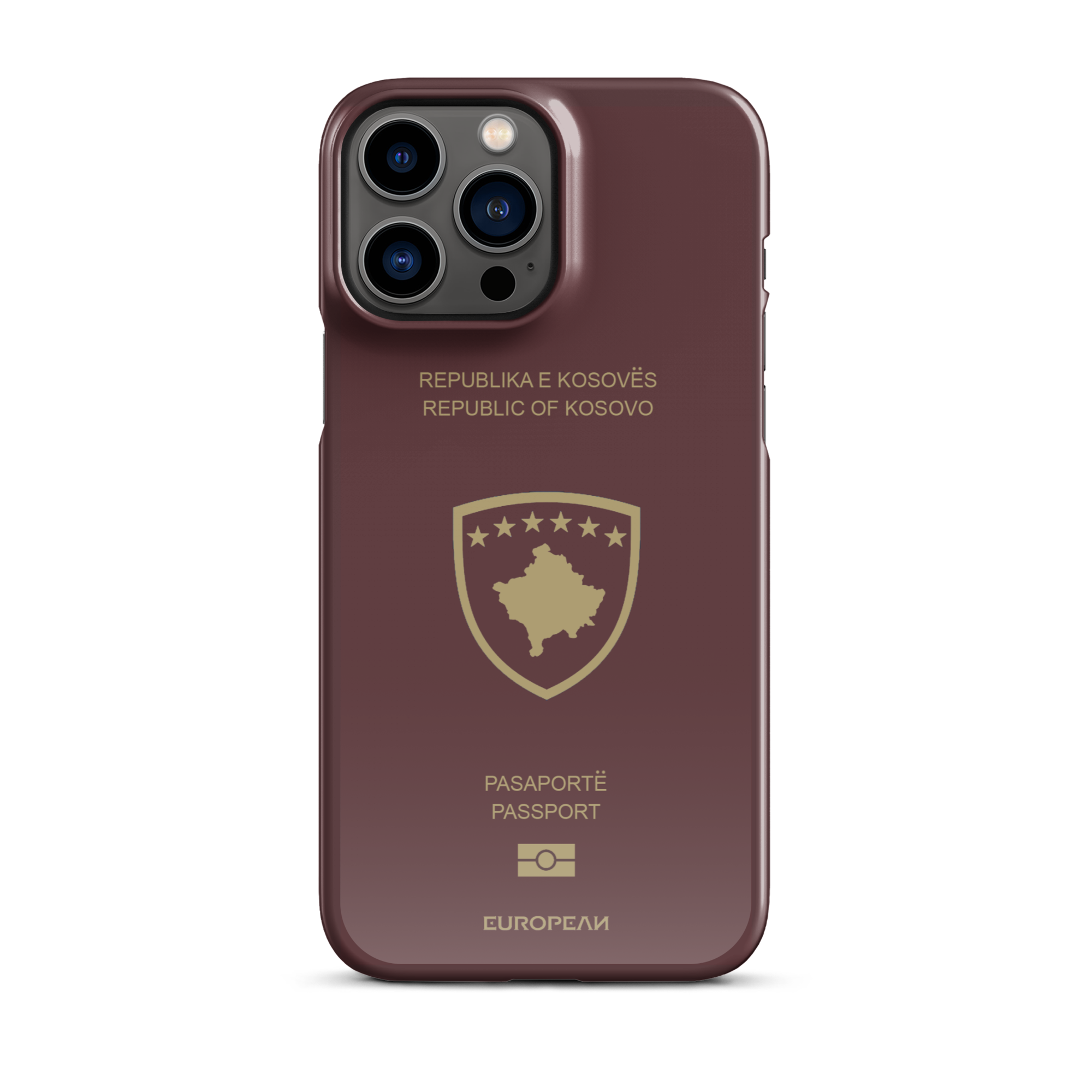 Kosovo Passport iPhone Case