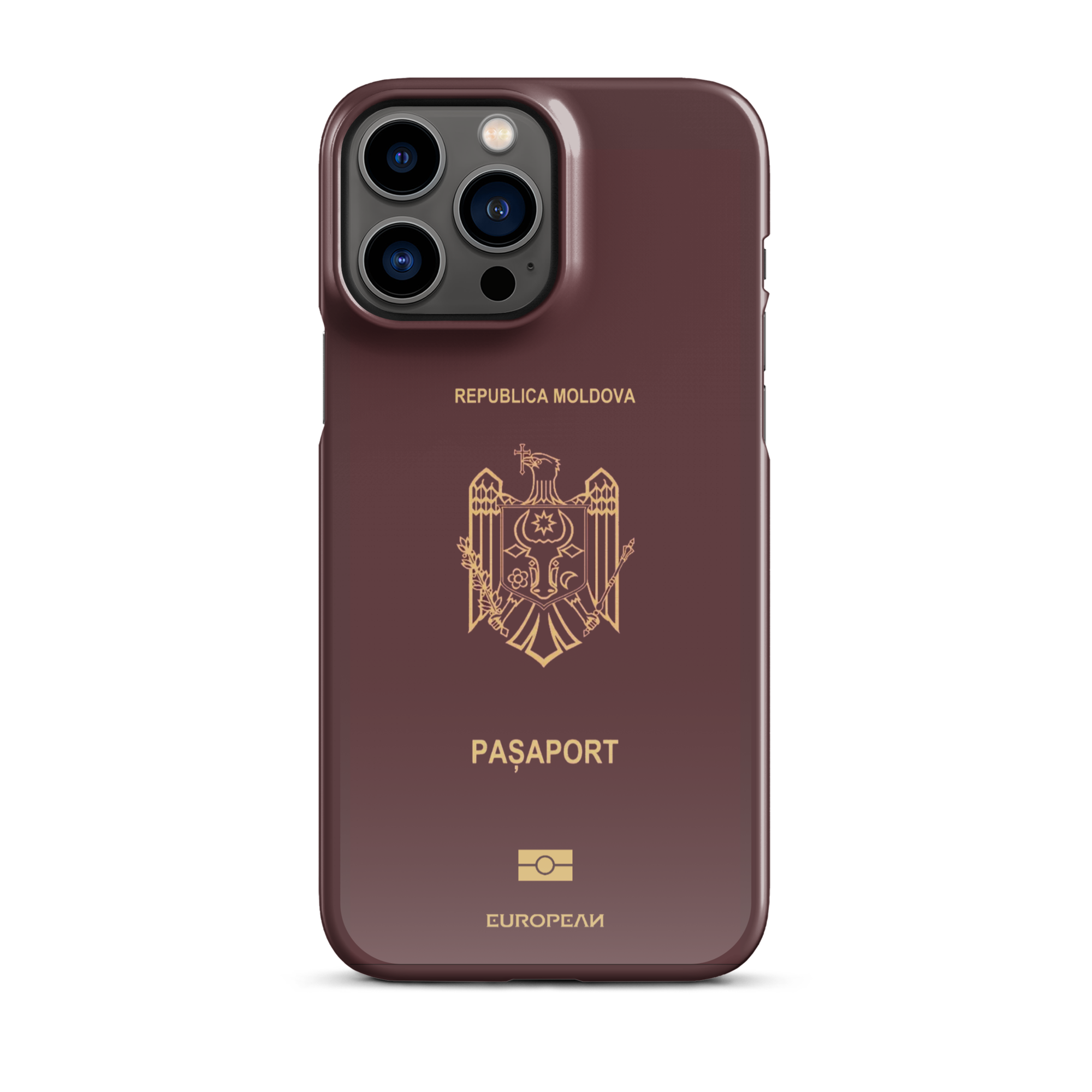 Moldova Passport iPhone Case