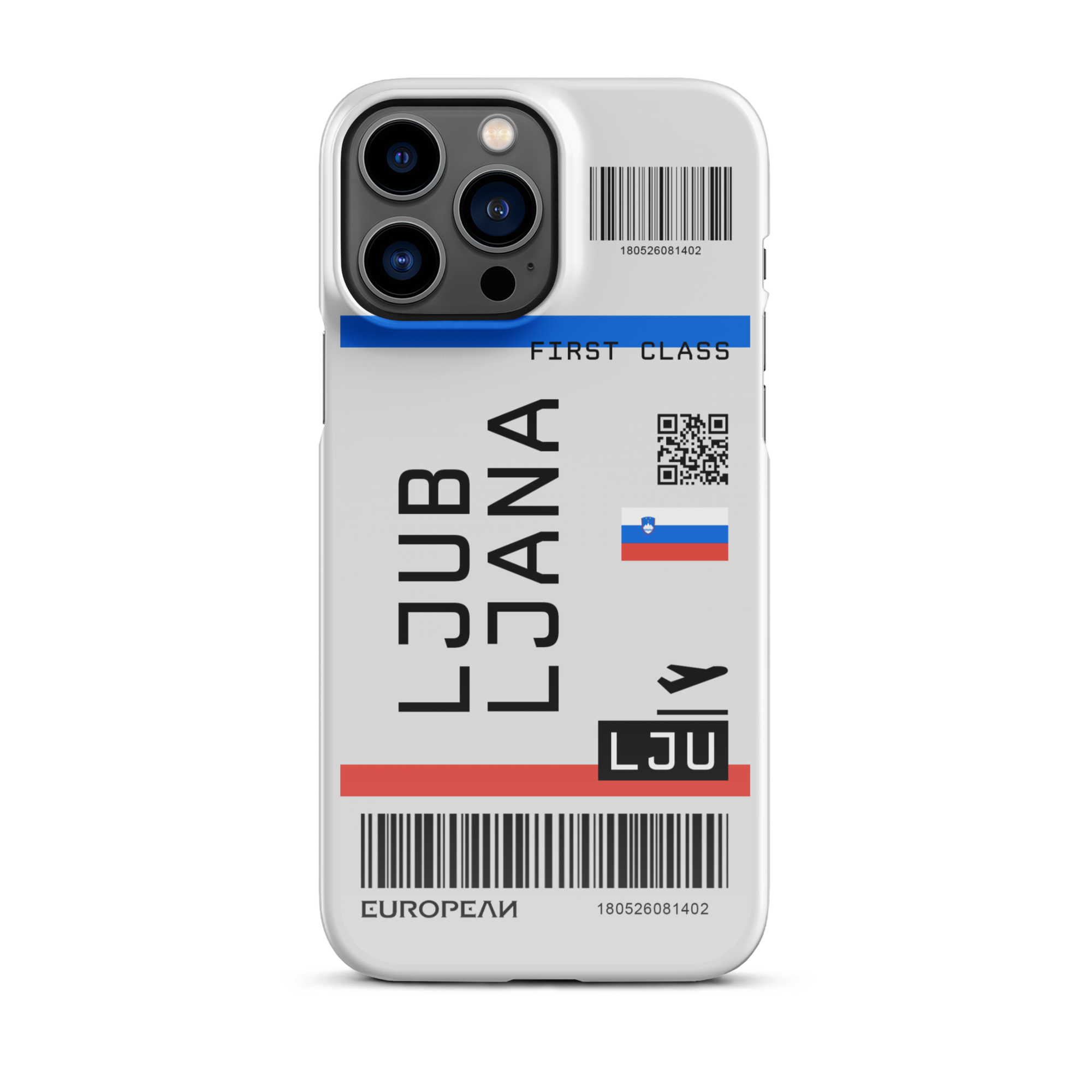 Ljubljana Ticket iPhone Case