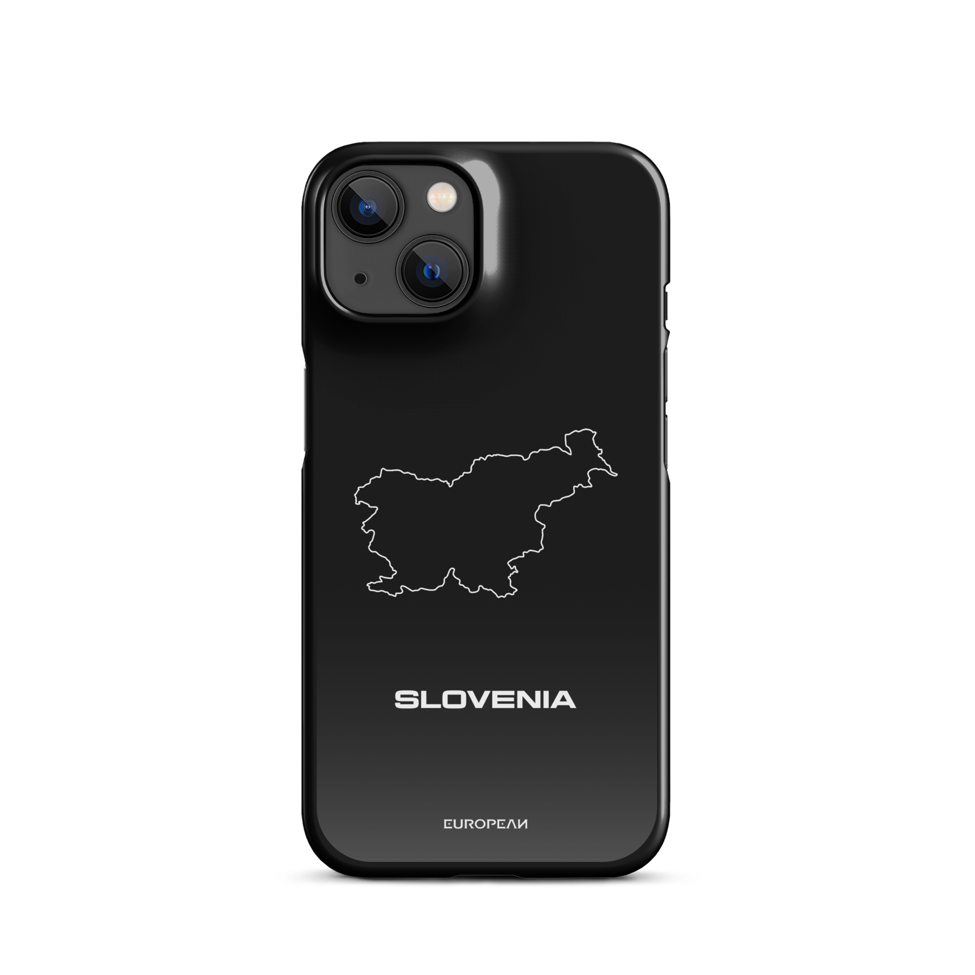 Slovenia Map Outline iPhone Case