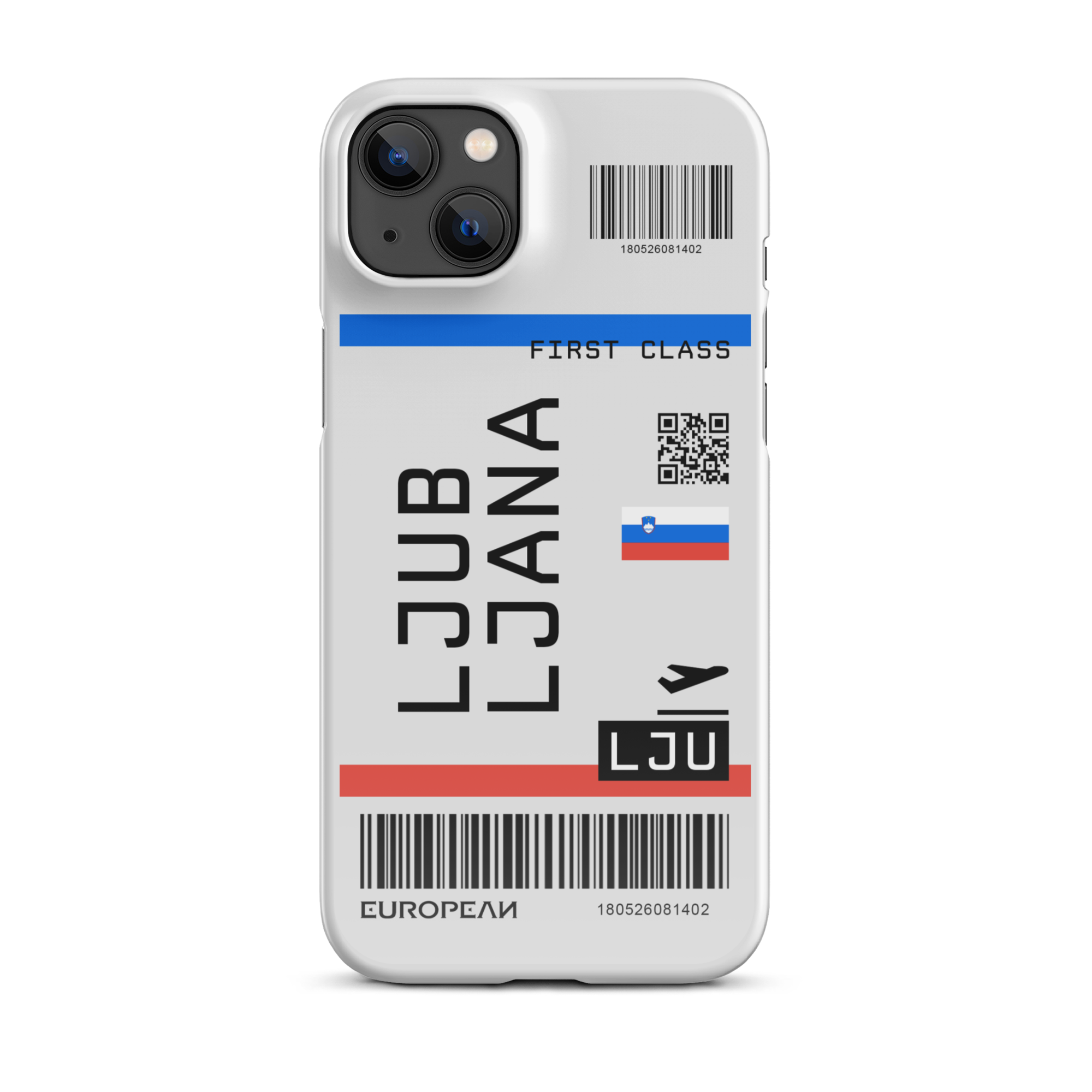 Ljubljana Ticket iPhone Case