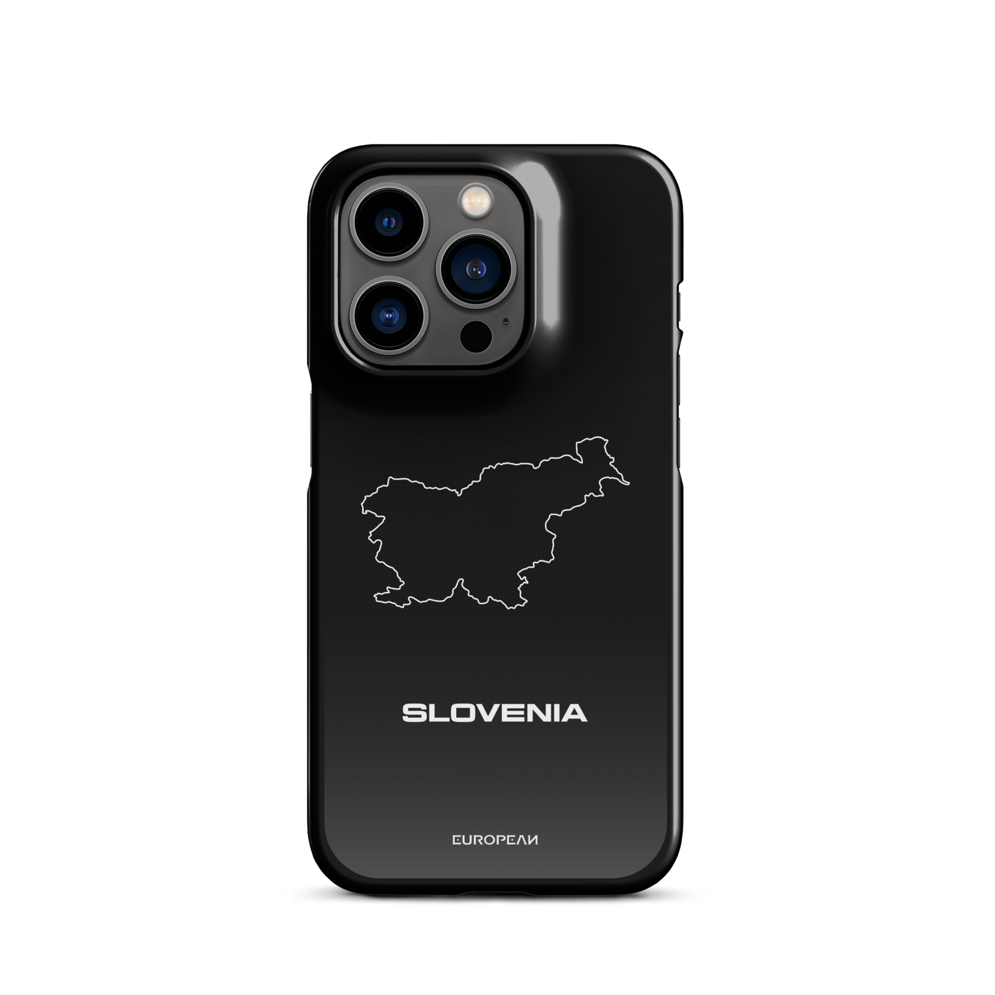 Slovenia Map Outline iPhone Case