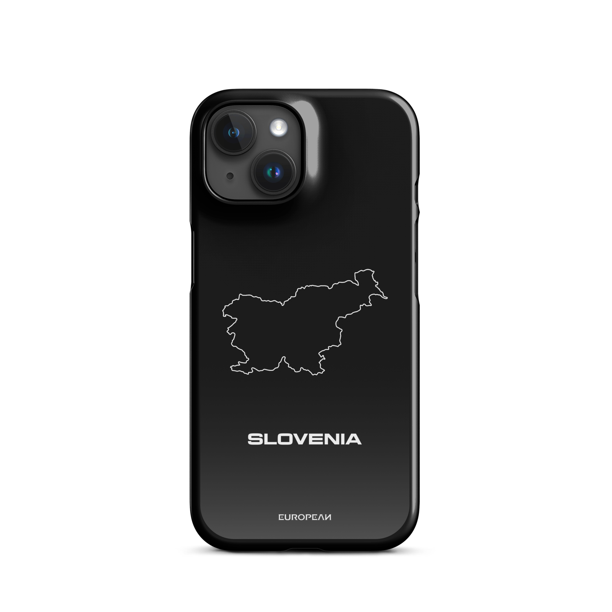 Slovenia Map Outline iPhone Case