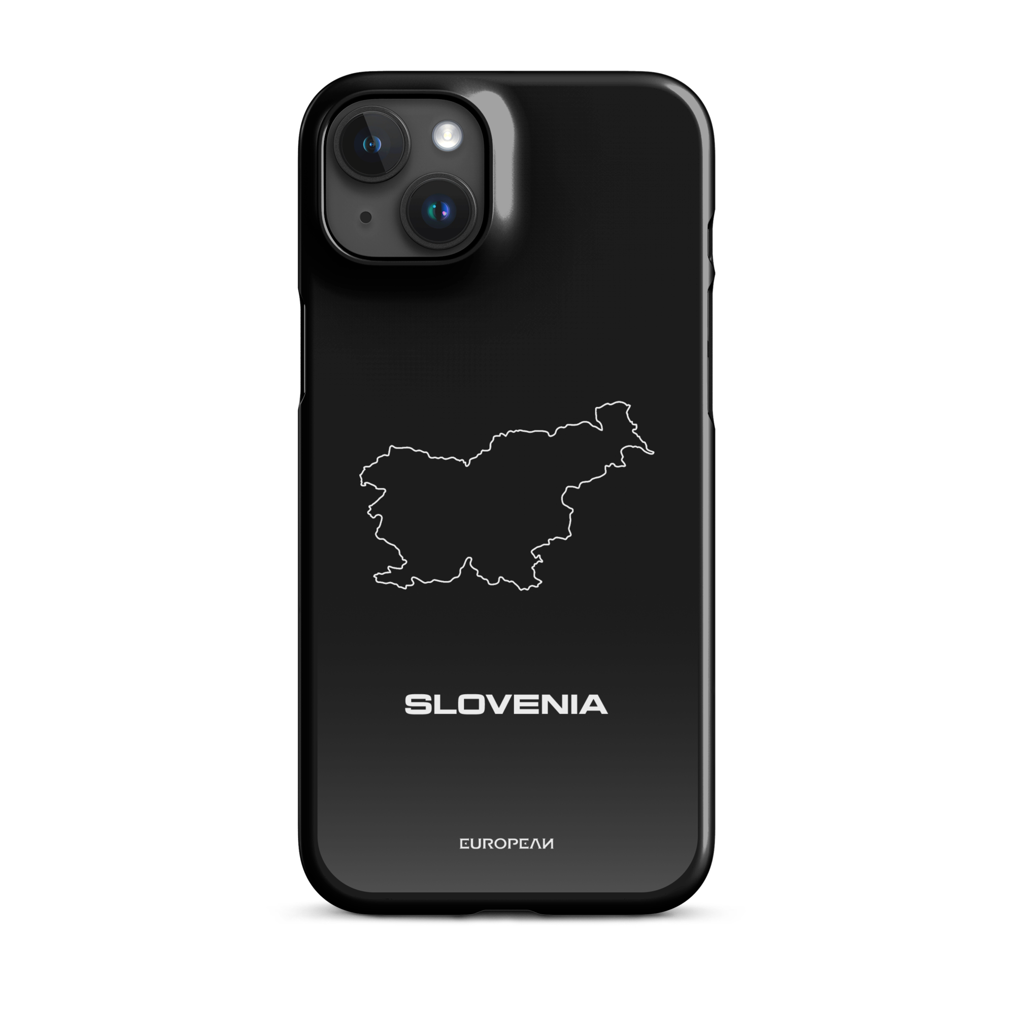 Slovenia Map Outline iPhone Case