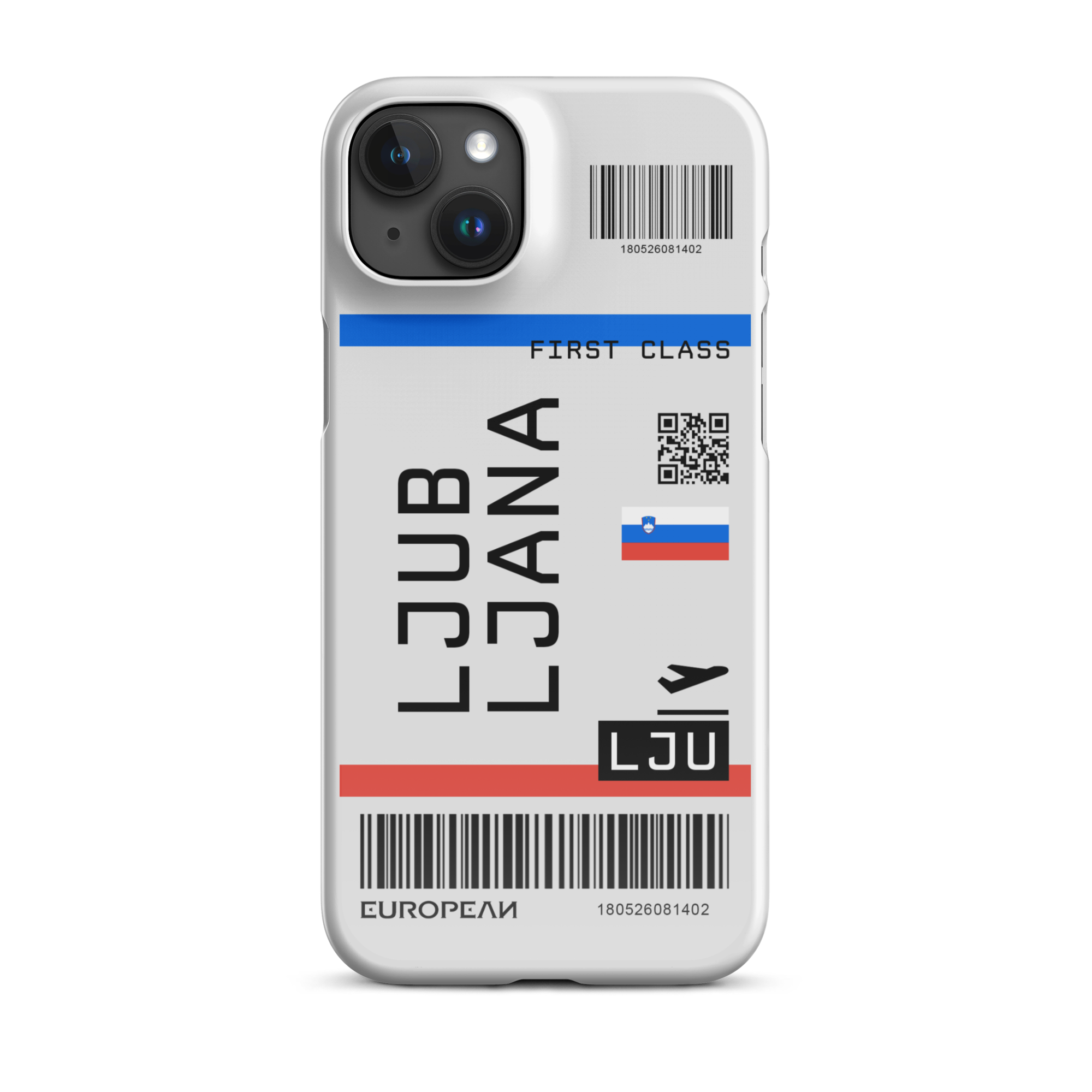 Ljubljana Ticket iPhone Case