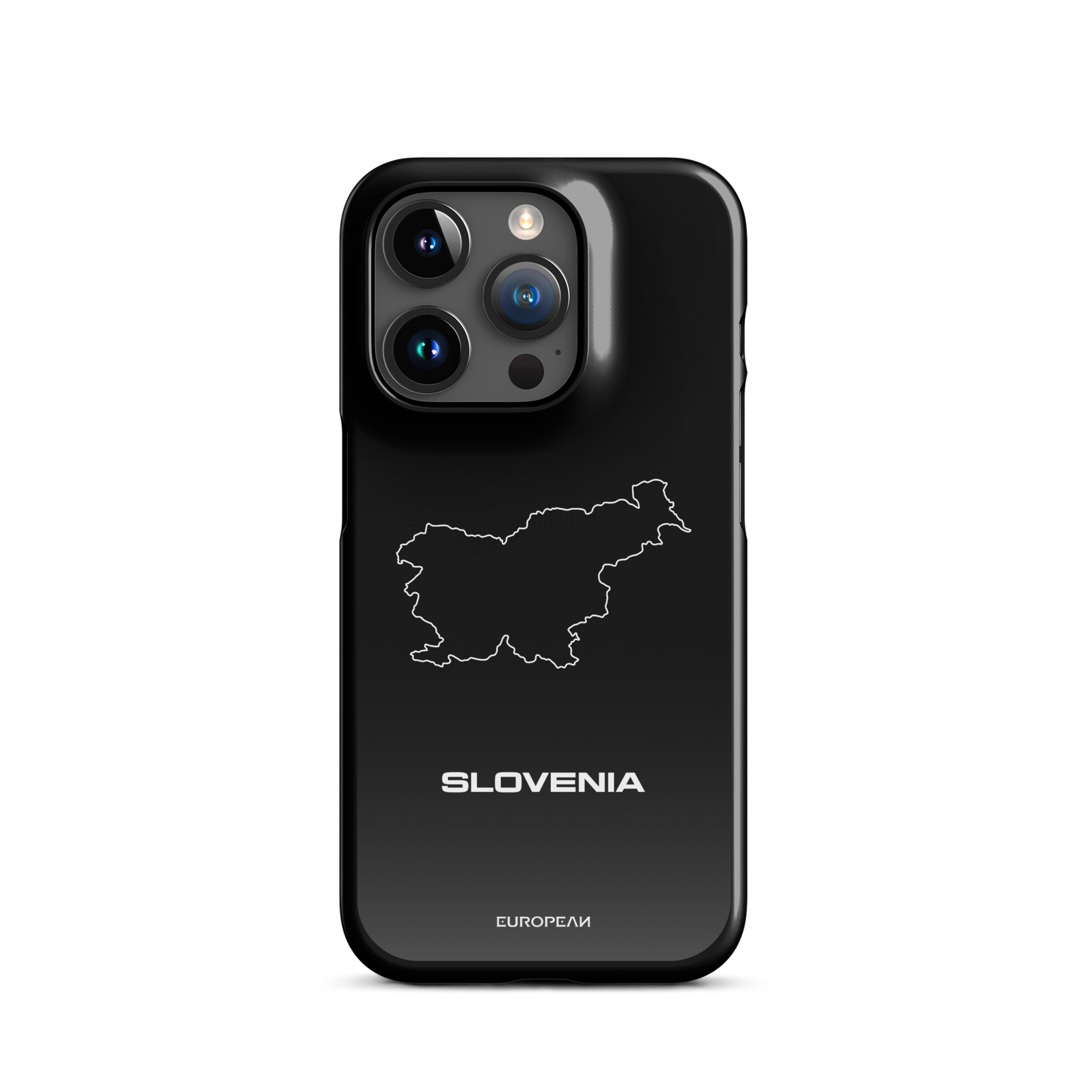 Slovenia Map Outline iPhone Case