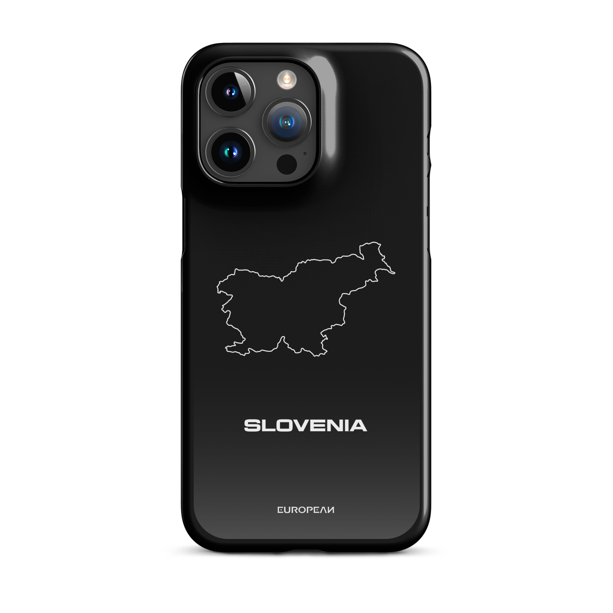 Slovenia Map Outline iPhone Case