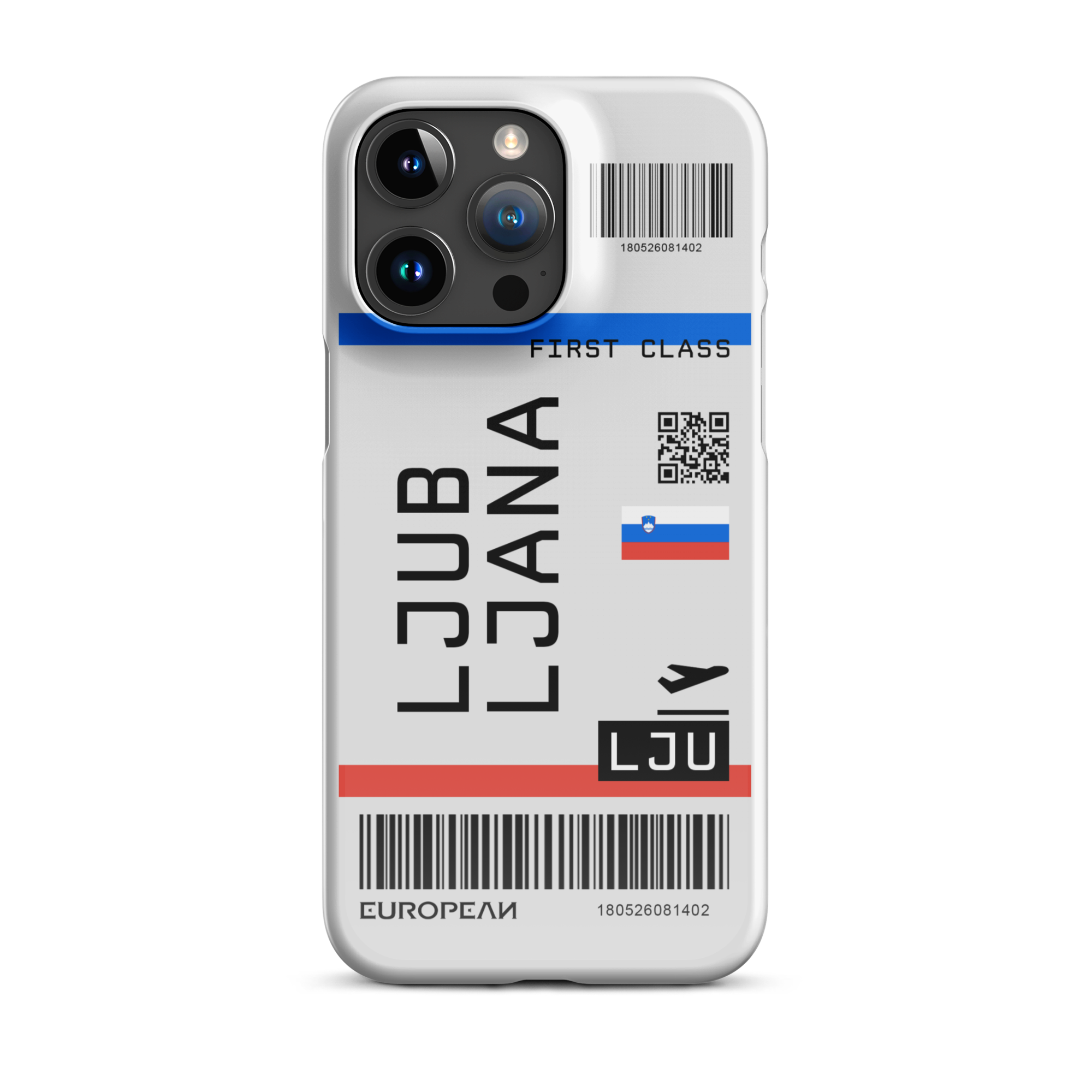 Ljubljana Ticket iPhone Case