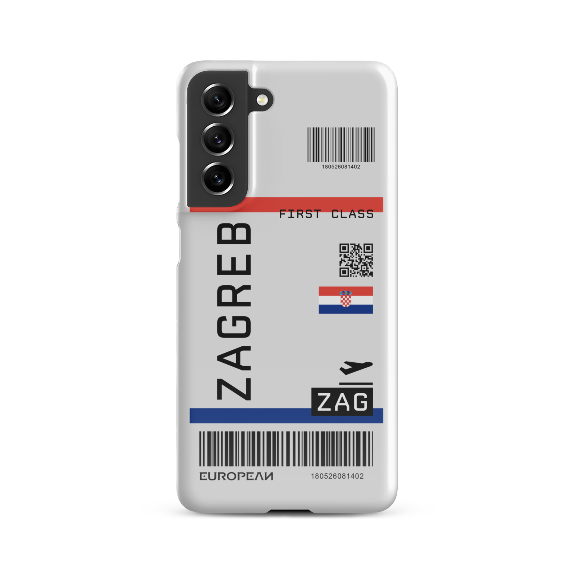 Zagreb Ticket Samsung Case