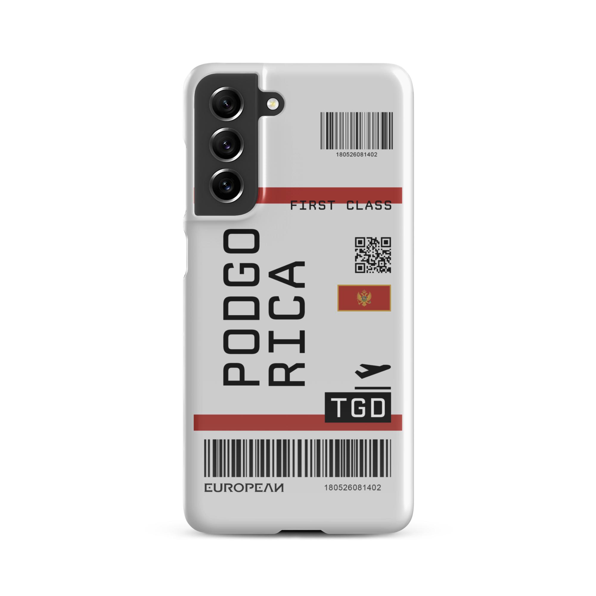 Podgorica Ticket Samsung Case