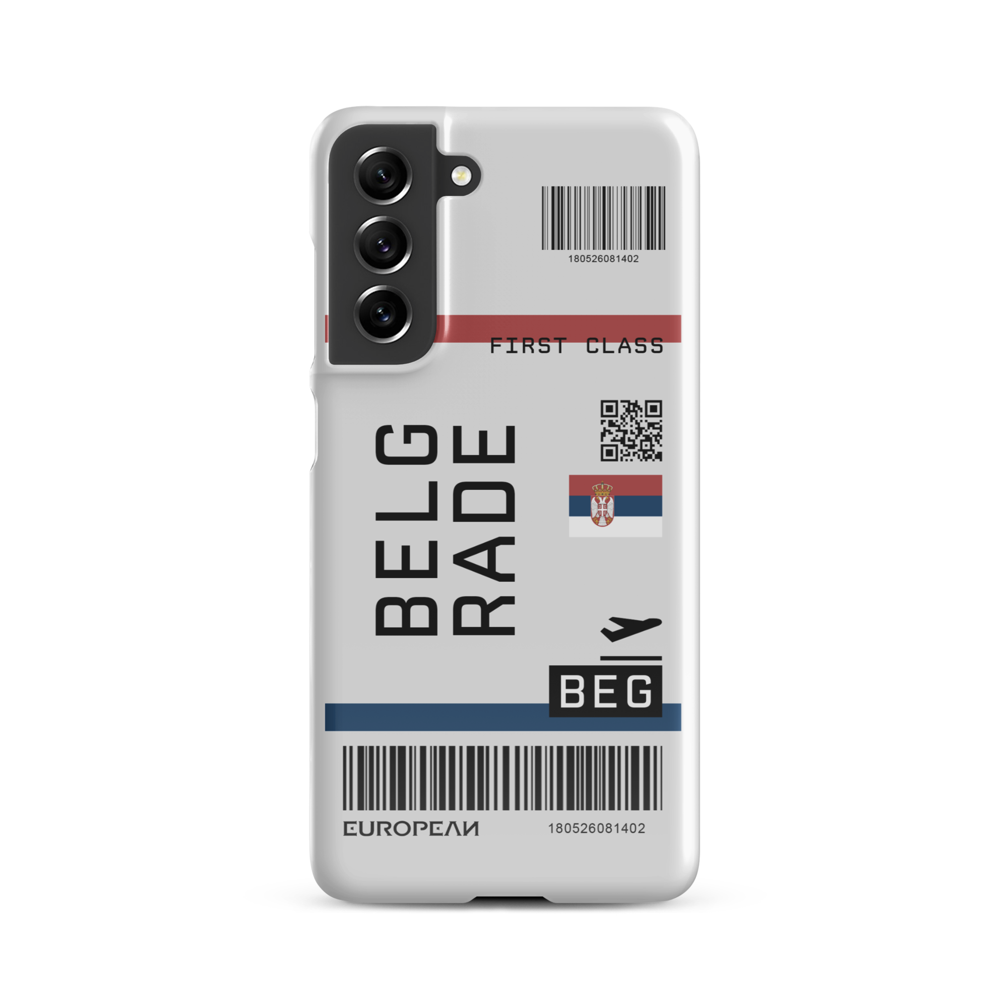 Belgrade Ticket Samsung Case